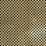 BRASS Small Club Perforated Decorative Grilles