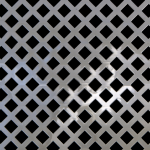 MIRROR STAINLESS STEEL Diamond Perforated Decorative Grilles