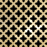 LARGE CROSS Perforated Decorative Grilles