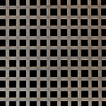 ANTIQUE BRASS Large Square Perforated Decorative Grilles