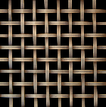 5MM WIRE Antique Brass Woven Decorative Grilles