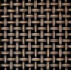 SQUARE 8MM APERTURE Reeded 5mm Wire Antique Brass Woven Decorative Grilles