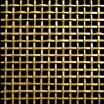 3MM WIRE Brass Woven Decorative Grilles