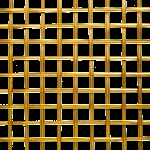 5MM WIRE Brass Woven Decorative Grilles