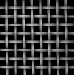 5MM WIRE Pewter Woven Decorative Grilles