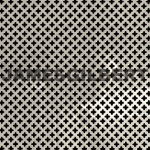 BRIGHT NICKEL Small Club Perforated Decorative Grilles