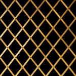 ALL PIN Brass Small Diamond Regency Decorative Grilles