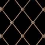 BRONZE Large Diamond Regency Decorative Grilles