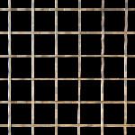 25MM APERTURE Plain 3mm Wire Aluminium Woven Decorative Grilles