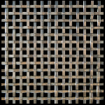 SQUARE 6MM APERTURE Plain 5mm Wire Aluminium Woven Decorative Grilles