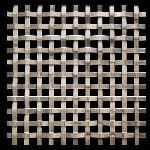 SQUARE 8MM APERTURE Plain 5mm Wire Aluminium Woven Decorative Grilles