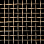 13MM APERTURE Plain 3mm Wire Antique Brass Woven Decorative Grilles