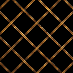 DIAMOND 25MM APERTURE Plain 3mm Wire Antique Brass Woven Decorative Grilles