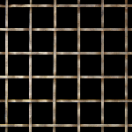 25MM APERTURE Plain 3mm Wire Antique Brass Woven Decorative Grilles