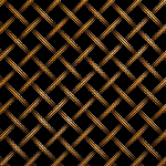 DIAMOND 10MM APERTURE Reeded 3mm Wire Antique Brass Woven Decorative Grilles