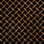 DIAMOND 8MM APERTURE Reeded 3mm Wire Antique Brass Woven Decorative Grilles