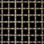 19MM APERTURE Plain 5mm Wire Antique Brass Woven Decorative Grilles