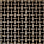 8MM APERTURE Plain 5mm Wire Antique Brass Woven Decorative Grilles