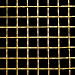19MM APERTURE Plain 3mm Wire Brass Woven Decorative Grille