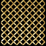DIAMOND 8MM APERTURE Plain 3mm Wire Brass Woven Decorative Grilles