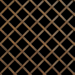DIAMOND 13MM APERTURE Plain 3mm Wire Bronze Woven Decorative Grilles