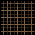 13MM APERTURE Plain 3mm Wire Bronze Woven Decorative Grilles
