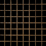 19MM APERTURE Plain 3mm Wire Bronze Woven Decorative Grilles