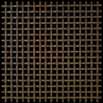 6MM APERTURE Plain 3mm Wire Bronze Woven Decorative Grilles