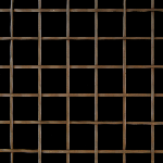 25MM APERTURE Reeded 3mm Wire Bronze Woven Decorative Grilles