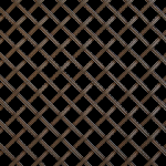 DIAMOND 8MM APERTURE Reeded 3mm Wire Bronze Woven Decorative Grilles