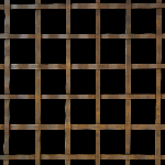 25MM APERTURE Plain 5mm Wire Bronze Woven Decorative Grilles