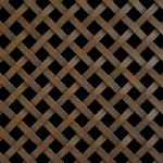 DIAMOND 8MM APERTURE Plain 5mm Wire Bronze Woven Decorative Grilles