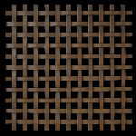 8MM APERTURE Plain 5mm Wire Bronze Woven Decorative Grilles
