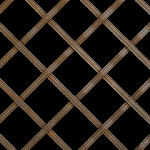 DIAMOND 25MM APERTURE Reeded 5mm Wire Bronze Woven Decorative Grilles