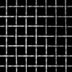 19MM APERTURE Plain 3mm Wire Pewter Woven Decorative Grilles