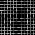 10MM APERTURE Reeded 3mm Wire Pewter Woven Decorative Grilles