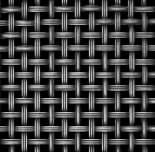8MM APERTURE Reeded 5mm Wire Pewter Woven Decorative Grilles