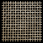 6MM APERTURE Plain 3mm Wire Stainless Steel Woven Decorative Grilles