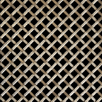 DIAMOND 6MM APERTURE Reeded 3mm Wire Stainless Steel Woven Decorative Grilles