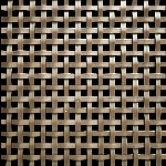 6MM APERTURE Plain 5mm Wire Stainless Steel Woven Decorative Grilles