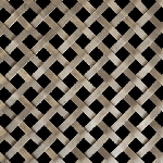 DIAMOND 8MM APERTURE Plain 5mm Wire Stainless Steel Woven Decorative Grilles