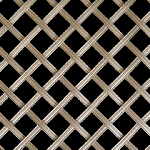 DIAMOND 13MM APERTURE Reeded 5mm Wire Stainless Steel Woven Decorative Grilles