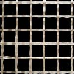 25MM APERTURE Reeded 5mm Wire Stainless Steel Woven Decorative Grilles