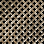DIAMOND 6MM APERTURE Reeded 5mm Wire Stainless Steel Woven Decorative Grilles