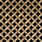 DIAMOND 8MM APERTURE Reeded 5mm Wire Stainless Steel Woven Decorative Grilles